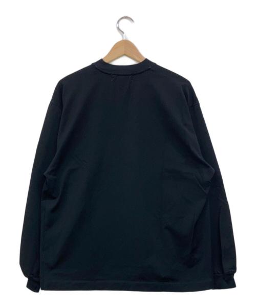 everyone（エブリワン）everyone (エブリワン) cotton long sleeve t-shirt ブラック サイズ:Sの古着・服飾アイテム