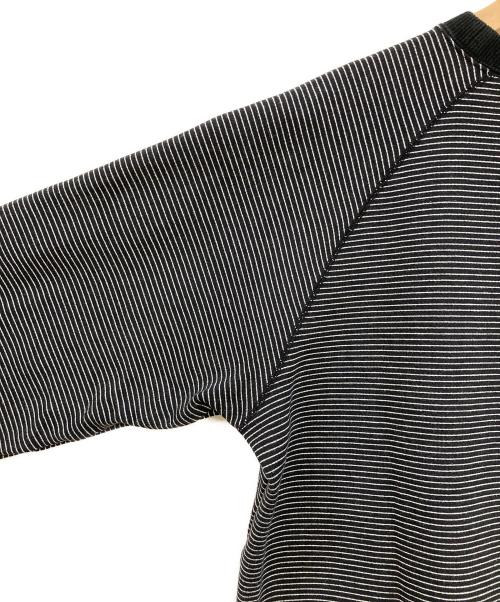 ENNOY（エンノイ）ENNOY (エンノイ) Border Crew Neck Sweat ブラック サイズ:Sの古着・服飾アイテム