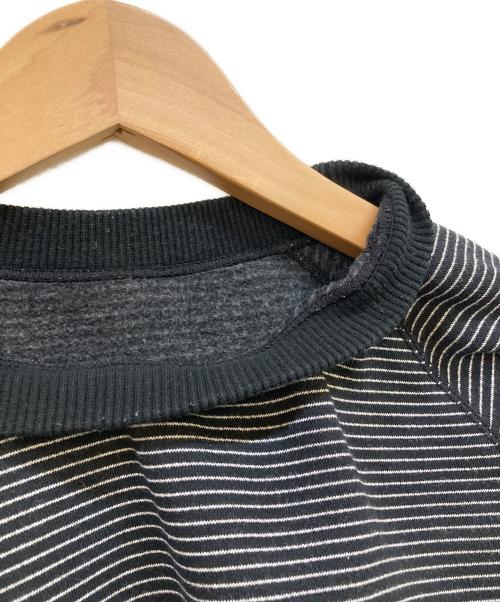 ENNOY（エンノイ）ENNOY (エンノイ) Border Crew Neck Sweat ブラック サイズ:Sの古着・服飾アイテム