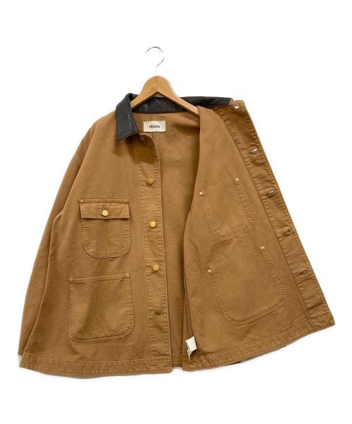 Oblada（オブラダ）Oblada (オブラダ) TENT LINE COVERALL ブラウン サイズ:FREEの古着・服飾アイテム