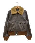 Schottショット）の古着「G-1 レザージャケット」｜ブラウン