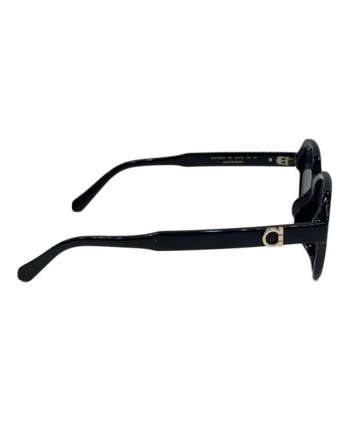 Salvatore Ferragamo（サルヴァトーレ フェラガモ）Salvatore Ferragamo (サルヴァトーレ フェラガモ) ガンチーニ ワンポイント サングラス ブラック サイズ:54□16 145の古着・服飾アイテム