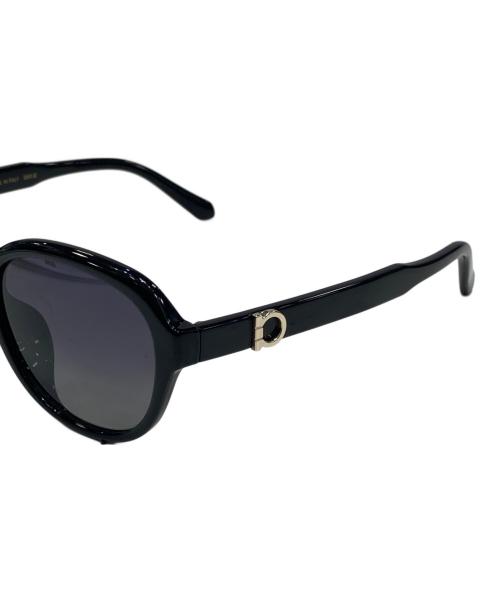 Salvatore Ferragamo（サルヴァトーレ フェラガモ）Salvatore Ferragamo (サルヴァトーレ フェラガモ) ガンチーニ ワンポイント サングラス ブラック サイズ:54□16 145の古着・服飾アイテム