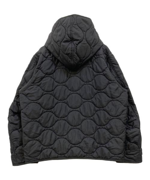 45R（フォーティファイブ・アール）45R (フォーティファイブ・アール) リップストップの908Umiiモッズパーカー 中綿ジャケット ブラック サイズ:2の古着・服飾アイテム