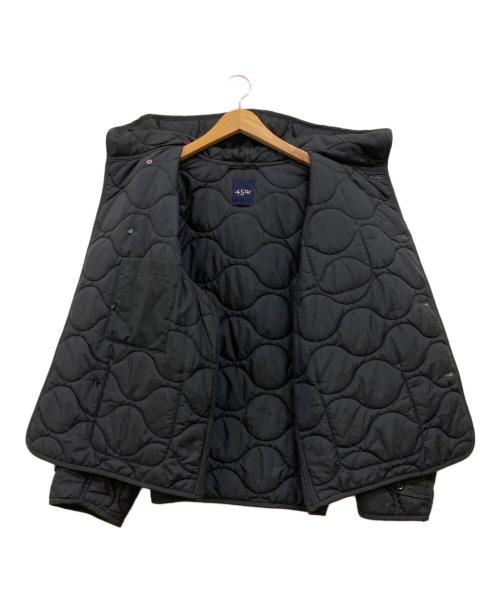 45R（フォーティファイブ・アール）45R (フォーティファイブ・アール) リップストップの908Umiiモッズパーカー 中綿ジャケット ブラック サイズ:2の古着・服飾アイテム