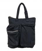 PORTER×sacaiポーター×サカイ）の古着「Helmet Back Pack Small 2WAY ヘルメット バッグパック」｜ブラック