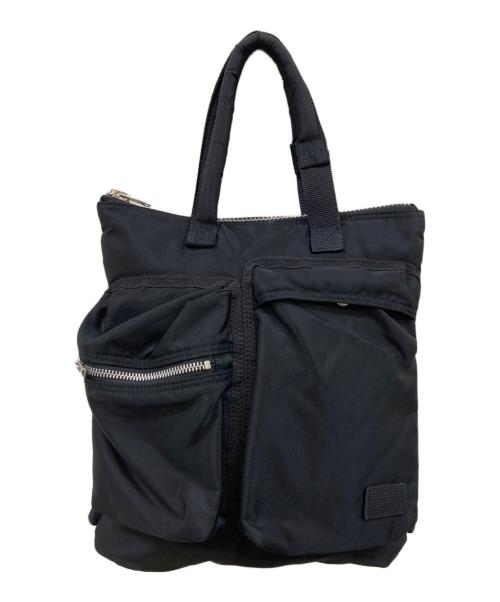 PORTER（ポーター）PORTER (ポーター) sacai (サカイ) Helmet Back Pack Small 2WAY ヘルメット バッグパック ブラックの古着・服飾アイテム