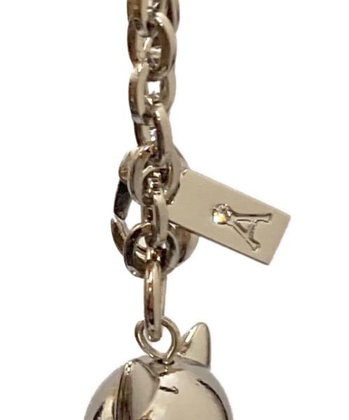 ANTEPRIMA（アンテプリマ）ANTEPRIMA (アンテプリマ) ビーズ キャット チャーム グレーの古着・服飾アイテム