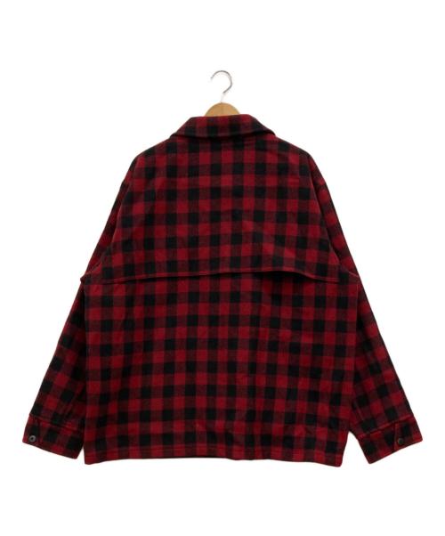 L.L.Bean（エルエルビーン）L.L.Bean (エルエルビーン) バッファローチェックダブルマッキーノジャケット レッド サイズ:XLの古着・服飾アイテム