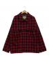 L.L.Bean（エルエルビーン）の古着「バッファローチェックダブルマッキーノジャケット」｜レッド