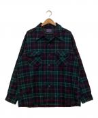 PENDLETONペンドルトン）の古着「ボードシャツ」｜グリーン