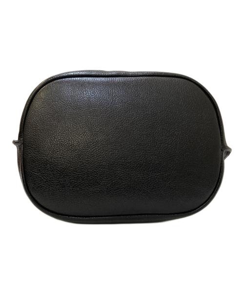 IL BISONTE（イル ビゾンテ）IL BISONTE (イル ビゾンテ) 2WAYレザーハンドバッグ ブラックの古着・服飾アイテム