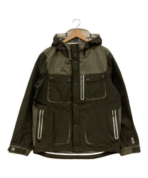 stussy（ステューシー）stussy (ステューシー) 13DW (13DW) ACTICS FIELD JACKET GORE-TEX グリーン サイズ:XLの古着・服飾アイテム