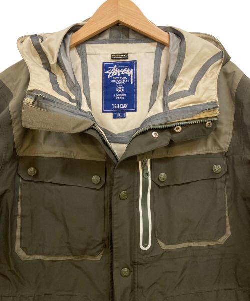 stussy（ステューシー）stussy (ステューシー) 13DW (13DW) ACTICS FIELD JACKET GORE-TEX グリーン サイズ:XLの古着・服飾アイテム