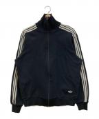 adidasアディダス）の古着「トラックジャケット」｜ブラック