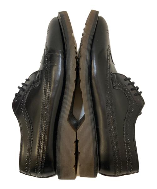 Dr.Martens（ドクターマーチン）Dr.Martens (ドクターマーチン) ウィングチップシューズ ブラック サイズ:4 1/2の古着・服飾アイテム