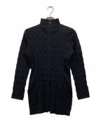 HIROKO KOSHINOヒロコ コシノ）の古着「スタンドカラーストレッチジップアップジャケット」｜ブラック