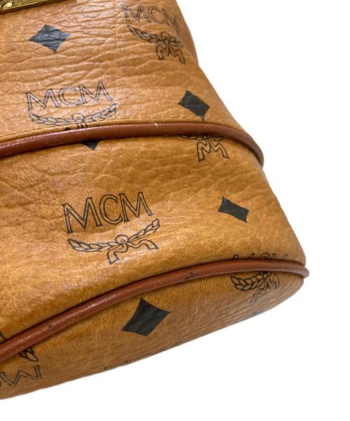 MCM（エムシーエム）MCM (エムシーエム) オールド 巾着ミニショルダーバッグ ブラウンの古着・服飾アイテム