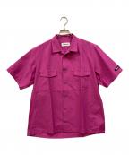 AMBUSHアンブッシュ）の古着「オープンカラーシャツ」｜ピンク