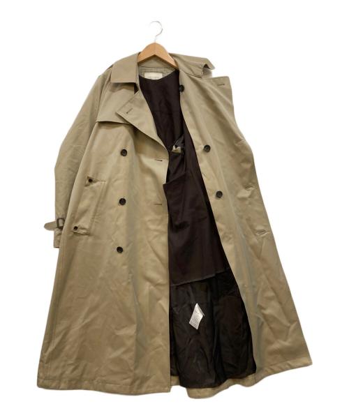 PUBLIC TOKYO（パブリックトウキョウ）PUBLIC TOKYO (パブリックトウキョウ) ハイクラストレンチコート ベージュ サイズ:2の古着・服飾アイテム