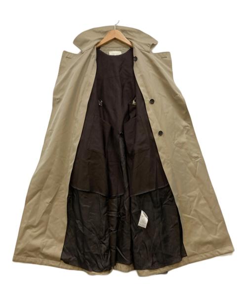 PUBLIC TOKYO（パブリックトウキョウ）PUBLIC TOKYO (パブリックトウキョウ) ハイクラストレンチコート ベージュ サイズ:2の古着・服飾アイテム
