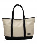 PORTER GIRLポーターガール）の古着「ボーイフレンドトートバッグ」｜ベージュ