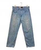 LEVI'Sリーバイス）の古着「シルバータブ デニムパンツ」｜ブルー