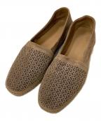 GIORGIO ARMANIジョルジョアルマーニ）の古着「スウェードエスパドリーユ」｜ベージュ