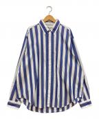 THE SHINZONEザ シンゾーン）の古着「25SS STRIPED DADDY SHIRT」｜ブルー