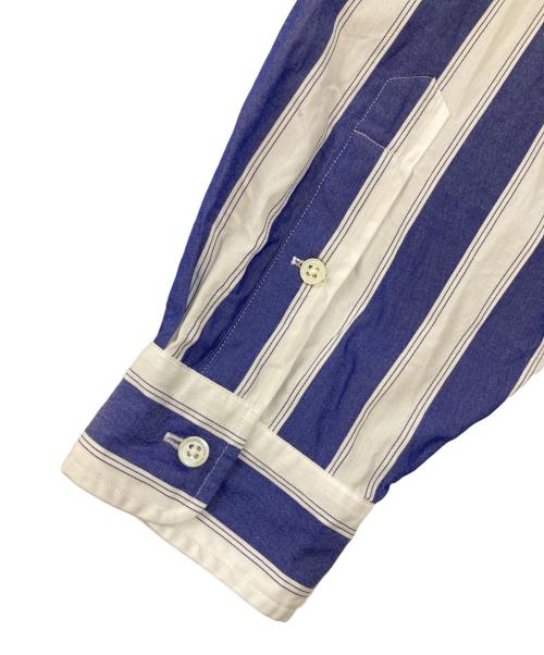 THE SHINZONE（ザ シンゾーン）THE SHINZONE (ザ シンゾーン) 25SS STRIPED DADDY SHIRT ブルー サイズ:RSの古着・服飾アイテム