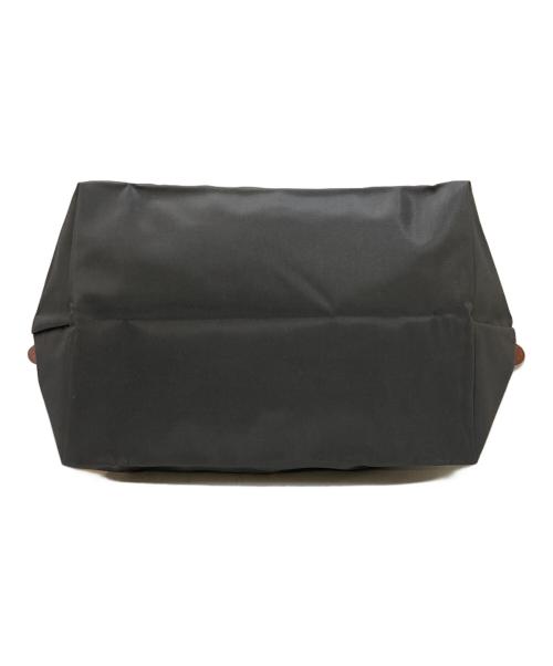 LONGCHAMP（ロンシャン）LONGCHAMP (ロンシャン) ル プリアージュ M トップハンドルバッグ グレーの古着・服飾アイテム