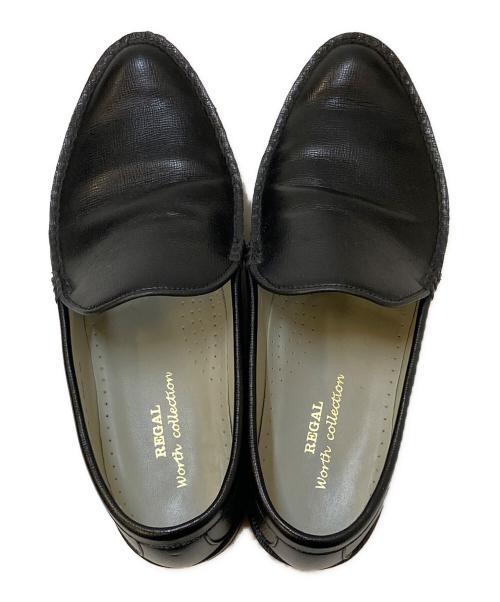 REGAL（リーガル）REGAL (リーガル) コブラヴァンプローファー ブラック サイズ:25㎝の古着・服飾アイテム