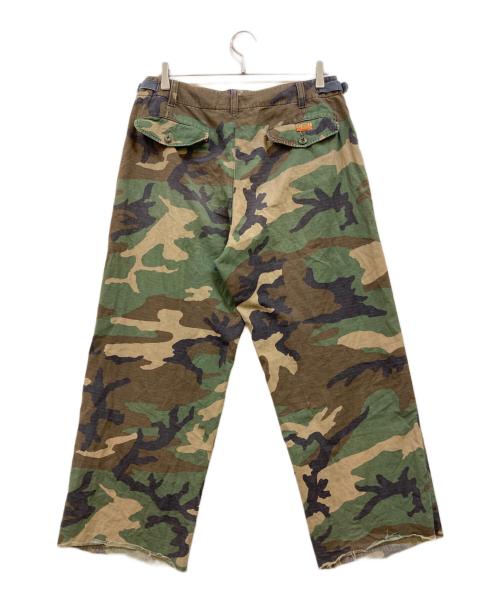stussy（ステューシー）stussy (ステューシー) カモフラパンツ グリーン サイズ:33の古着・服飾アイテム