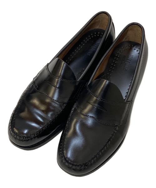 G.H.BASS（ジーエイチバス）G.H.BASS (ジーエイチバス) LOGAN ブラック サイズ:9 1/2の古着・服飾アイテム