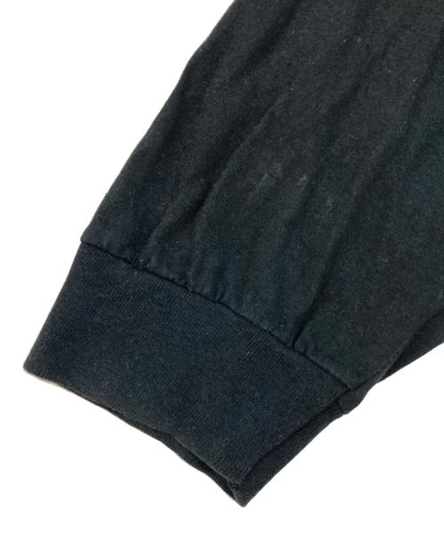 LIQUID BLUE（リキッドブルー）LIQUID BLUE (リキッドブルー) ロングスリーブカットソー ブラック×ブルー サイズ:XXLの古着・服飾アイテム