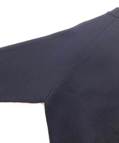 E by eclat（イーバイエクラ）e by eclat (イーバイエクラ) ミラノリブZIPブルゾン ネイビー サイズ:38の古着・服飾アイテム