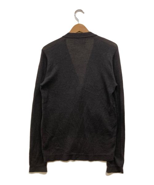 MIHARA YASUHIRO（ミハラヤスヒロ）MIHARA YASUHIRO (ミハラヤスヒロ) ドッキング ミリタリーニットカーディガン グレー サイズ:Sの古着・服飾アイテム