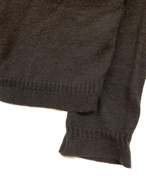 MIHARA YASUHIRO（ミハラヤスヒロ）MIHARA YASUHIRO (ミハラヤスヒロ) ドッキング ミリタリーニットカーディガン グレー サイズ:Sの古着・服飾アイテム