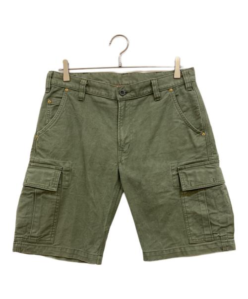 IRON HEART（アイアンハート）IRON HEART (アイアンハート) サージ カーゴショーツ パンツ オリーブ サイズ:W32の古着・服飾アイテム