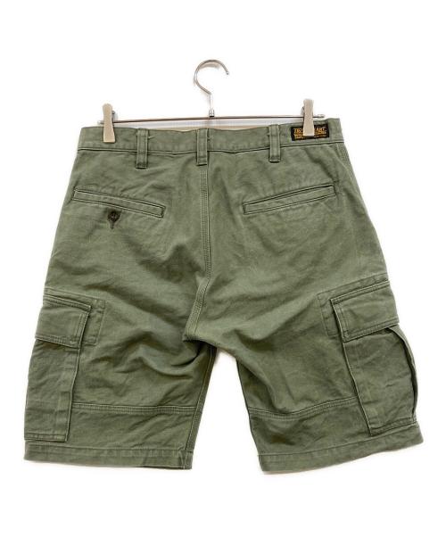 IRON HEART（アイアンハート）IRON HEART (アイアンハート) サージ カーゴショーツ パンツ オリーブ サイズ:W32の古着・服飾アイテム