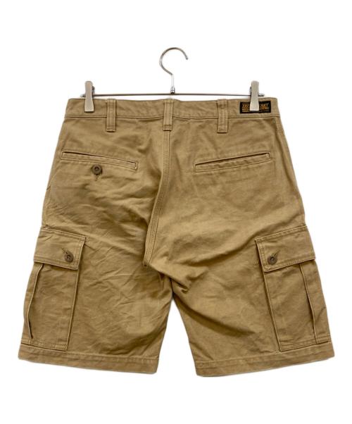 IRON HEART（アイアンハート）IRON HEART (アイアンハート) サージ カーゴショーツ パンツ ベージュ サイズ:W32の古着・服飾アイテム