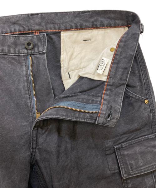 IRON HEART（アイアンハート）IRON HEART (アイアンハート) サージ カーゴショーツ パンツ ブラック サイズ:W32の古着・服飾アイテム