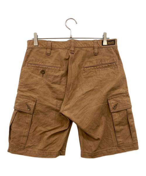IRON HEART（アイアンハート）IRON HEART (アイアンハート) サージ カーゴショーツ パンツ ブラウン サイズ:W32の古着・服飾アイテム