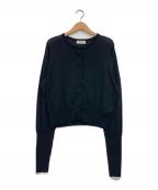 THE SHINZONEザ シンゾーン）の古着「25SS ICE COTTON KNIT CARDIGAN」｜ブラック