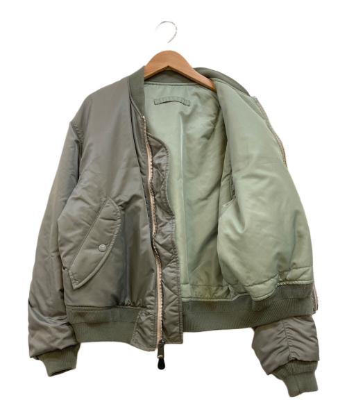 OUTDOOR PRODUCTS Usual Things（アウトドアプロダクツ ユージュアルシングス）OUTDOOR PRODUCTS Usual Things (アウトドアプロダクツ ユージュアルシングス) ULT MA-1ジャケット グリーン サイズ:下記参照の古着・服飾アイテム