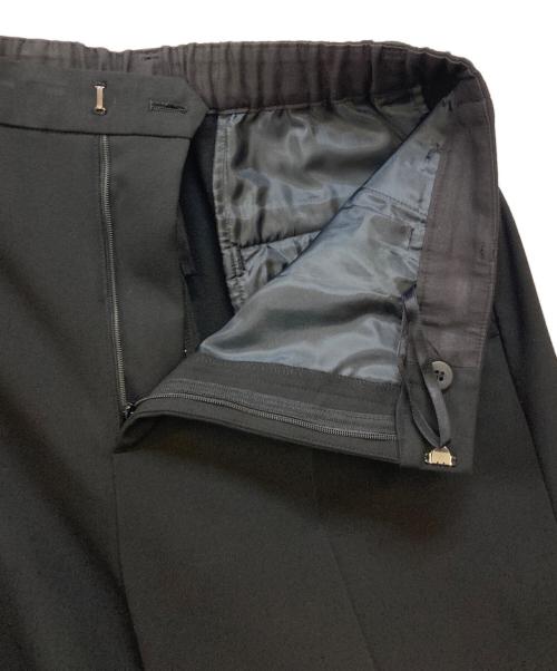 23区（ニジュウサンク）23区 (ニジュウサンク) 【洗える】ウォームストレッチ ワイドパンツ ブラック サイズ:44の古着・服飾アイテム