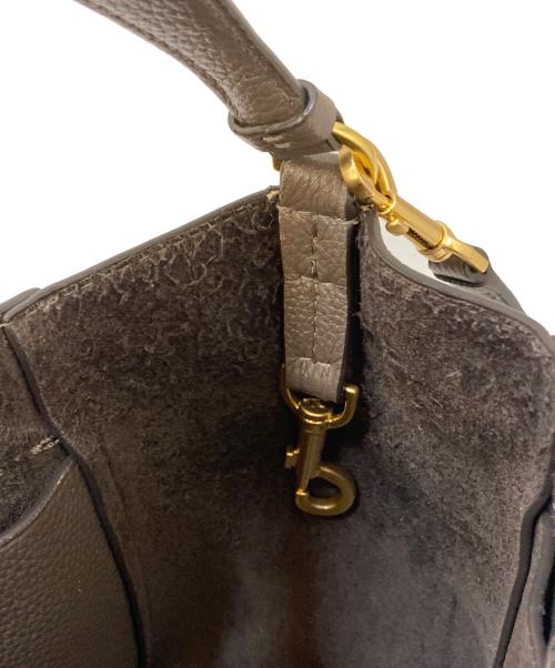 TORY BURCH（トリーバーチ）TORY BURCH (トリーバーチ) マックグロー ハンドバッグ グレーの古着・服飾アイテム
