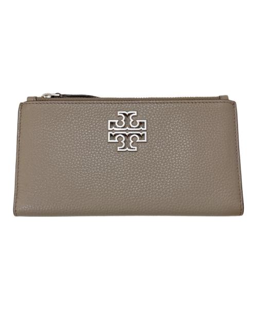 TORY BURCH（トリーバーチ）TORY BURCH (トリーバーチ) 長財布 グレージュの古着・服飾アイテム