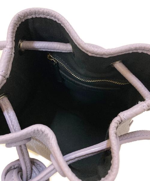 VASIC（ヴァジック）VASIC (ヴァジック) BOND MINI MINIハンドバッグ パープルの古着・服飾アイテム