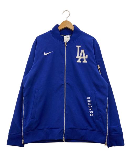 NIKE（ナイキ）NIKE (ナイキ) Dodgers (ドジャース) ドジャース AC ボンバージャケット ブルー サイズ:Lの古着・服飾アイテム